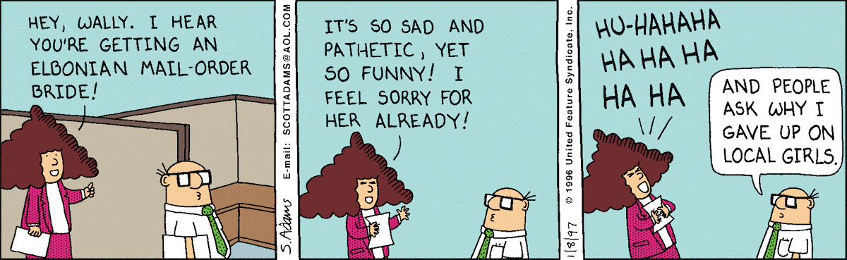 Dilbert Cartoon